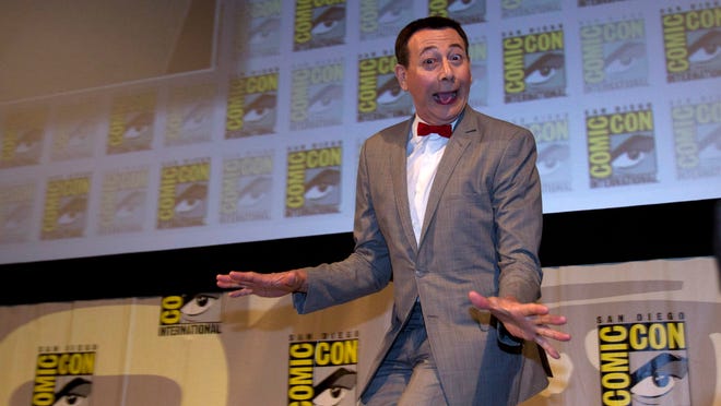 Pee-wee Herman makes his first Comic-Con in San Diego in 2011