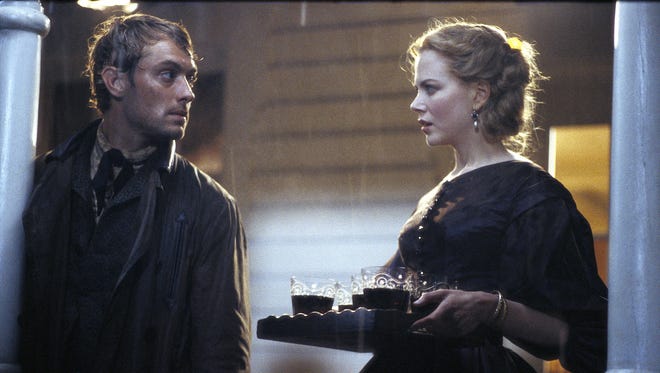 Jude Law and Nicole Kidman star in a scene from the motion picture " Cold Mountain. " Kidman received a Golden Globe nomination for Best Performance by an Actress in a Motion Picture - Drama.