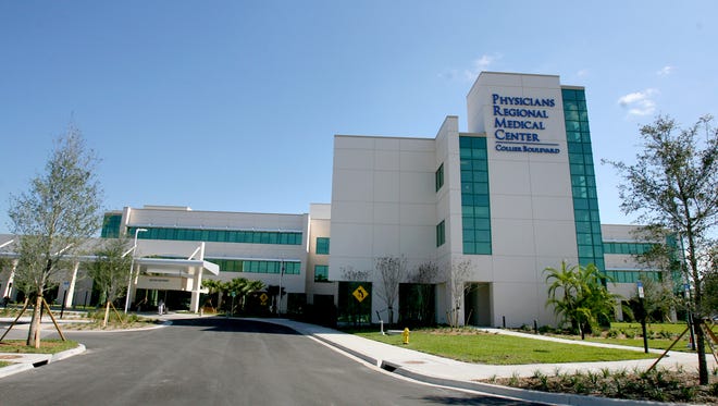 This file photo shows Physicians Regional Medical Center on Collier Boulevard in East Naples.