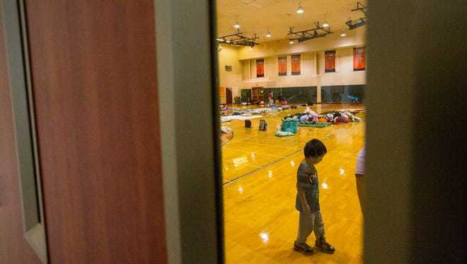 Oak Hammock Middle School has become an emergency storm shelter for residents in the area. There was a line out the door for hours as families registered for a spot to wait out hurricane Irma. Many families are following the governors call to seek shelter.