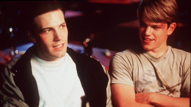 Affleck and Matt Damon wrote the 1997 screenplay for " Good Will Hunting " and split the sale, earning $300,000 each.
