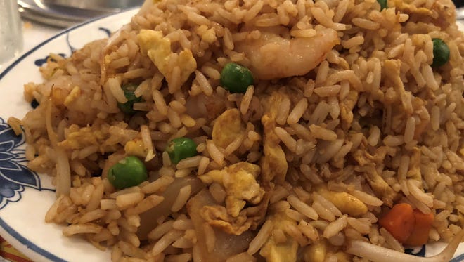 The shrimp fried rice at Su's Garden, Marco Island.