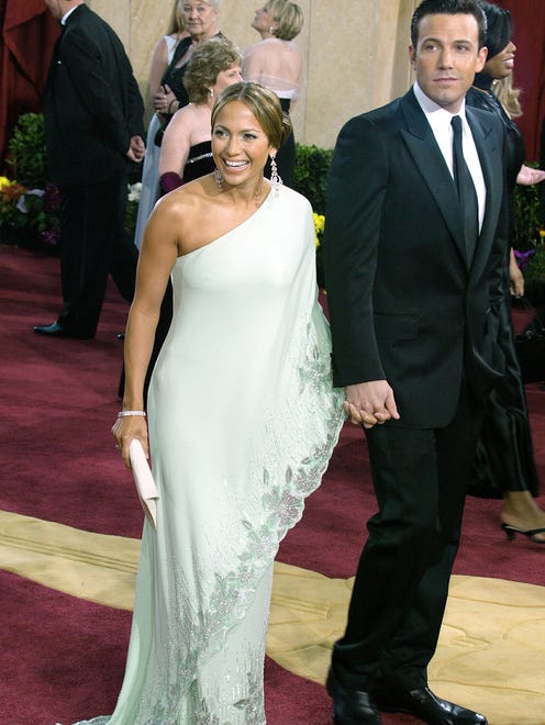 " Bennifer " arrive at the 75th Academy Awards on Mar. 23, 2003.