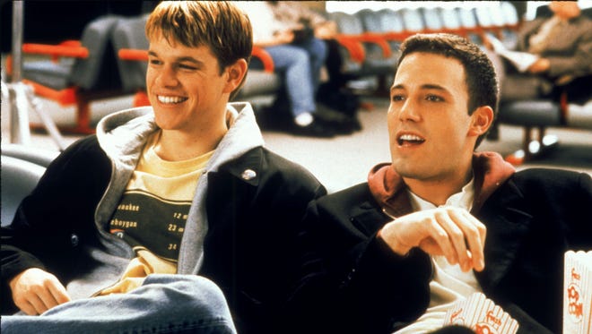 Longtime friends Matt Damon and Affleck star together in " Dogma " in 1999.