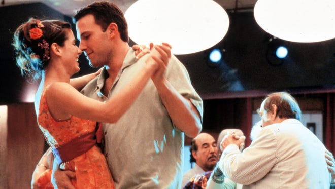Sandra Bullock and Affleck hit the dance floor in the 1999 romance film " Forces of Nature.