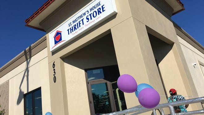 St. Matthew's House opened a new thrift store in Immokalee on Friday, Nov. 17, 2017.