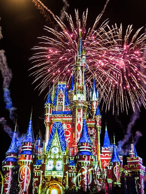 “ Happily Ever After ” fireworks.