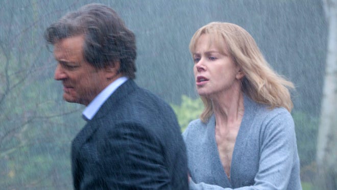 Nicole Kidman and Colin Firth star in a scene from " Before I Go To Sleep.