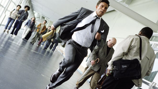 He ' s on the move in the 2003 action film " Paycheck.