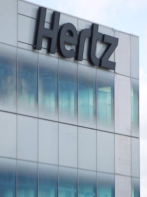 The sign on the Hertz Global Headquarters on Williams Road and US 41 in Estero, Fla., on Tuesday, June 23, 2015.