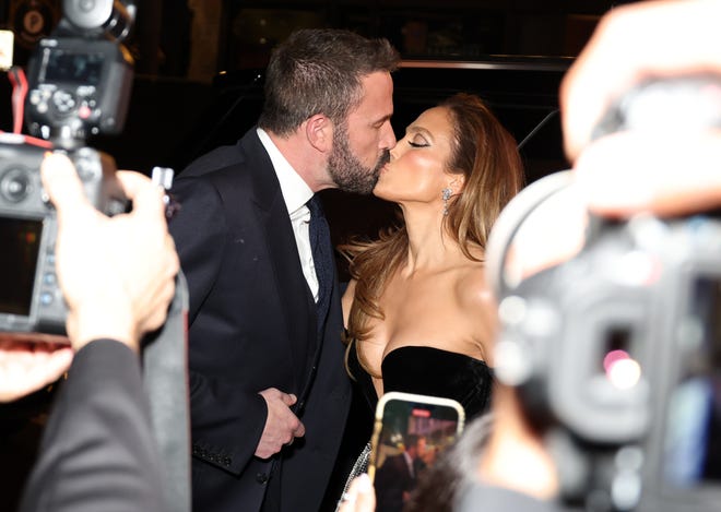 The Bennifer love story is one for the ages — and one that started two decades before Jennifer Lopez and Ben Affleck were married in the summer of 2022. Lopez shared details of the late-night ceremony, which took place at a Las Vegas wedding chapel on July 16, 2022, in her On the JLo fan newsletter the following day. "We did it," she wrote. "Love is beautiful. Love is kind. And it turns out love is patient. Twenty years patient." Before Lopez was engaged to Alex Rodriguez and before Affleck was married to Jennifer Garner, the two stars were an early 2000s tabloid super couple. Scroll through for a look at Bennifer through the years.