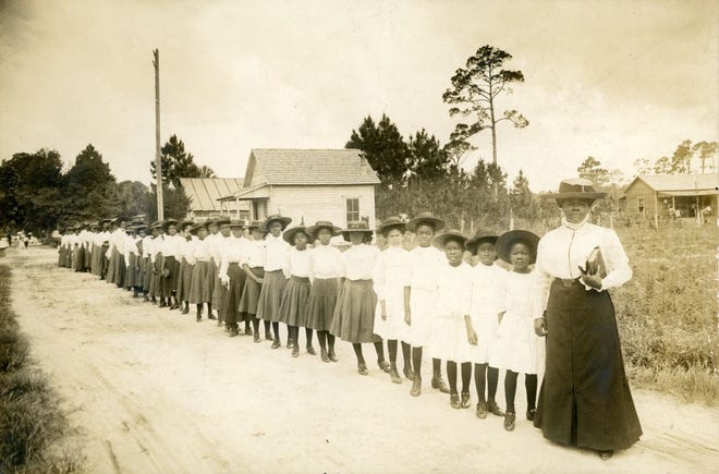 In 1904, Mary McLeod Bethune founded the Daytona Normal and Industrial School for Negro Girls. Her school later merged with the Cookman Institute of Jacksonville in 1923 and today is known as Bethune-Cookman University.