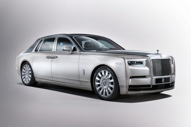 A Rolls-Royce Phantom.