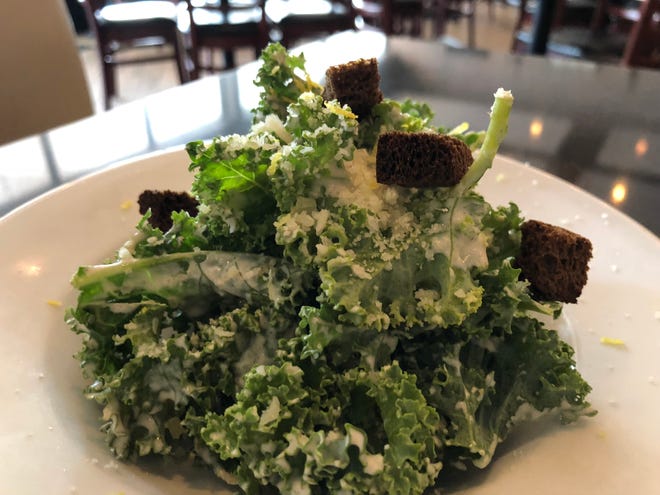 The kale Cesar salad from The Local, Naples.
