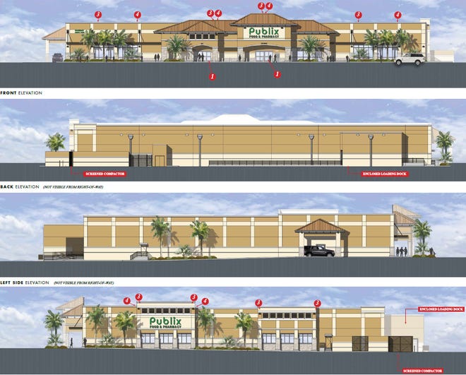 The Marco Island Planning Board has approved a site development plan for the Publix located on Barfield Drive. The existing property will be demolished in order to construct the new building.