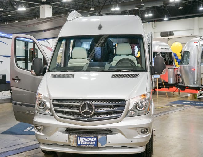Many younger camping enthusiasts like RVs built on the chassis of Mercedes Sprinter vans.