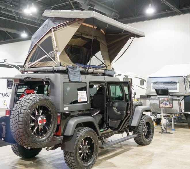 RV manufacturers now offer a wide range of lightweight campers that can be towed with small SUVs - or atop them.