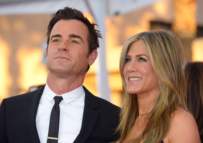 Justin Theroux and Jennifer Aniston announced their separation in 2017 after two years of marriage.