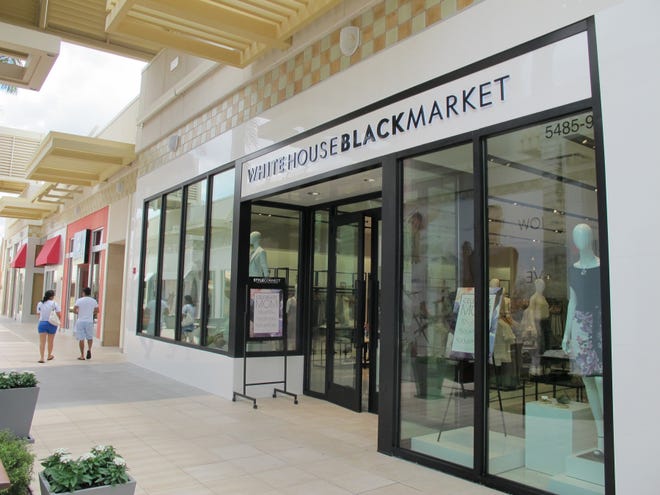 The renovated White House Black Market store recently reopened at Waterside Shops in Naples.