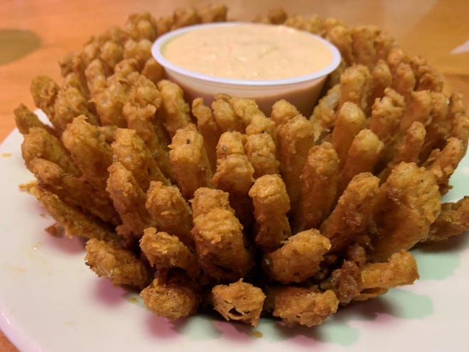 The “Cactus Blossom” from Texas Roadhouse.