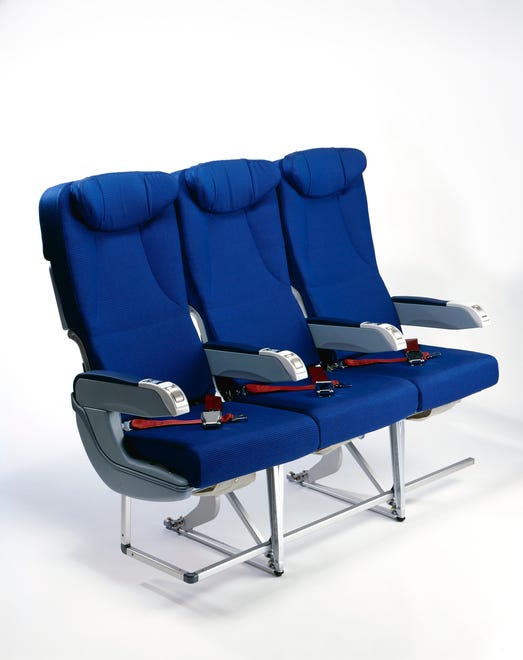 Choose the airlines and aircraft with the widest standard economy seats . Fewer and fewer airlines seem to subscribe to the standard width of 18 inches, JetBlue and Frontier flights that use Airbus planes do, according to AirFareWatchdog.com .