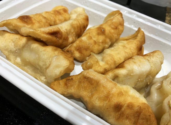Fried dumplings from Jackie's Chinese Restaurant, Marco Island.