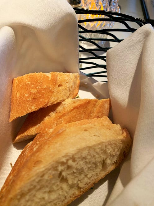 The complimentary bread from Arturo's Bistro, Marco Island.