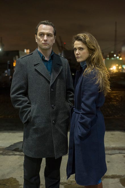 " The Americans " (FX, 2013-2018) with Matthew Rhys and Keri Russell