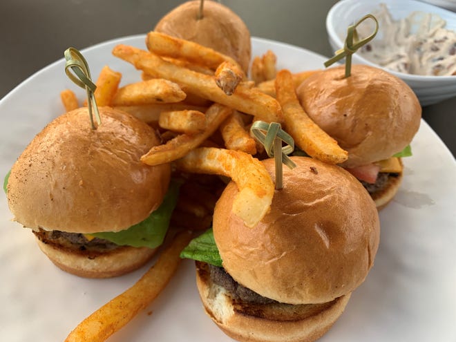 Mini angus sliders from Hammock Grill, South Naples.
