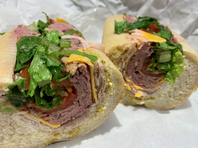 “The Fifth Avenue” from Frankie's Authentic Italian Deli, South Naples.