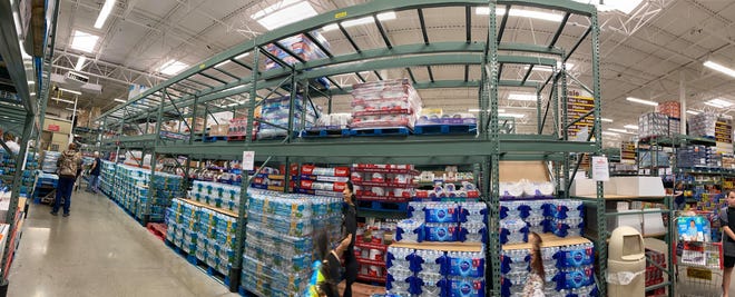 Michele Press shared this photo of supplies that were available at Bj’s Wholesale in Cape Coral.