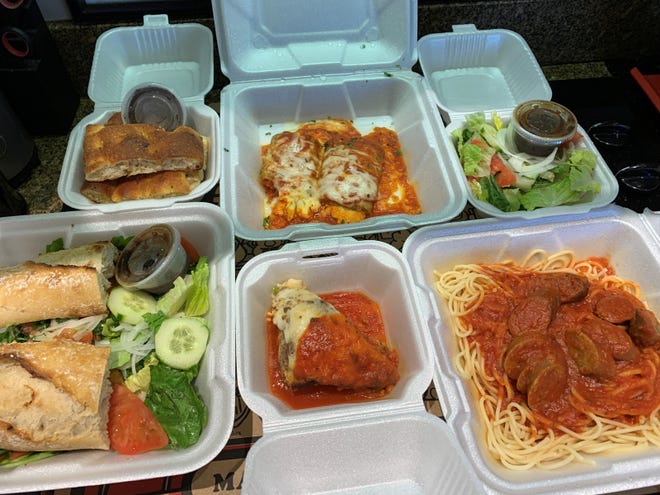 A takeout order from Davide, Marco Island.