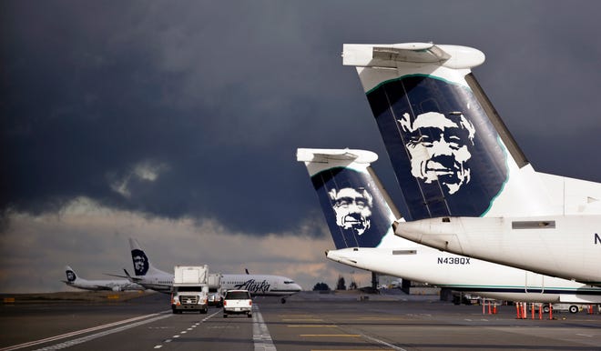 Alaska Airlines Who must wear: Passengers ages 2 and older Medical exemptions : No Prohibited face coverings: Masks with direct exhaust valves, face shields without masks underneath and face coverings that don ' t cover a passenger ' s nose and mouth Details: Alaska website