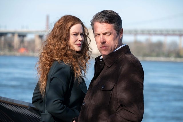 Nicole Kidman and Hugh Grant share the screen for the limited HBO series "The Undoing."