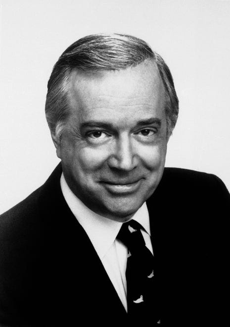 Hugh Downs presented the documentary international award at the Emmy Awards in November 1987.