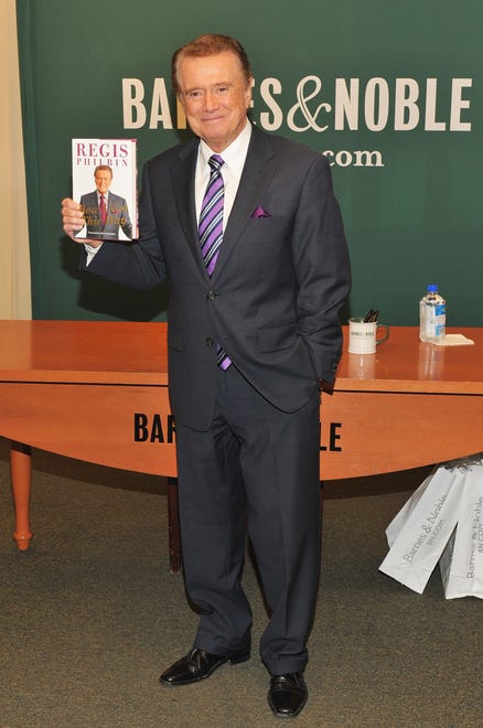 Regis Philbin promotes his book "How I Got This Way" at Barnes & Noble on Nov. 15, 2011, in New York City.