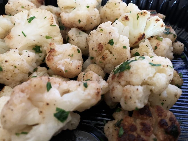 The roasted cauliflower from Marco Prime, Marco Island.