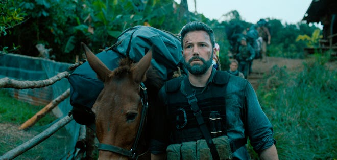 Affleck plays a former U.S. Army Delta Force soldier planning a heist in the 2019 action film " Triple Frontier.