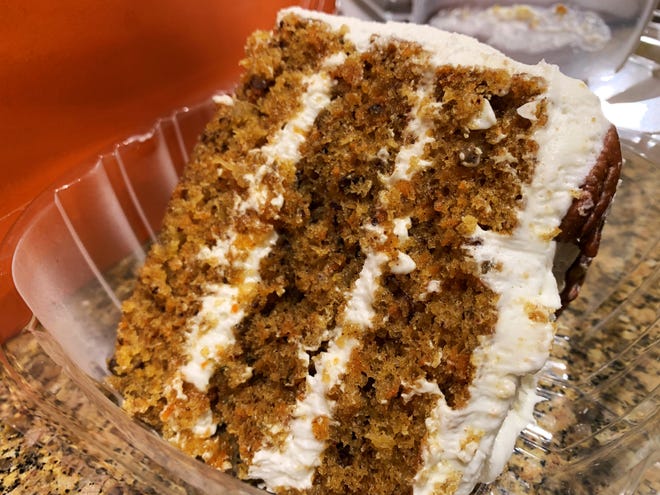 Carrot cake from Dolce Mare, Marco Island.