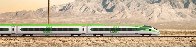During the 2021 High Desert Real Estate Symposium, a “Brightline West Panel” is scheduled to discuss the high-speed passenger rail project between Apple Valley and Las Vegas.