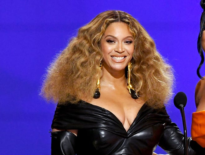 In Beyonce ' s 2018 Vogue essay, she wrote : " To this day my arms, shoulders, breasts, and thighs are fuller. I have a little mommy pouch, and I ’ m in no rush to get rid of it. I think it ’ s real.