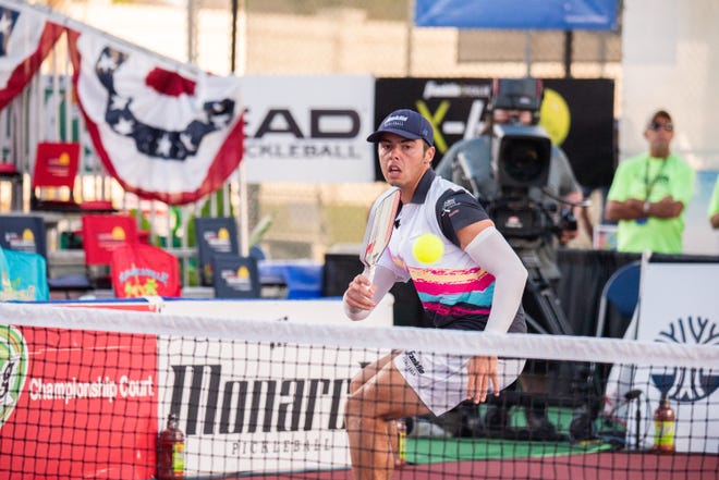 The U.S. Open Pickleball Championships opened 2021 tournament play on Sunday, April 18 at East Naples Community Park after a year hiatus due to the coronavirus pandemic. Ben Johns won the Men's Pro Division.