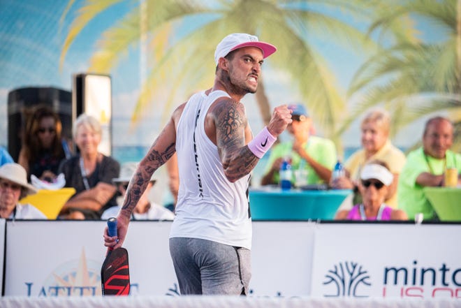 The U.S. Open Pickleball Championships opened 2021 tournament play on Sunday, April 18 at East Naples Community Park after a year hiatus due to the coronavirus pandemic.Tyson McGuffin placed second in the Men's Pro Division.
