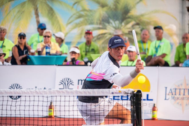 The U.S. Open Pickleball Championships opened 2021 tournament play on Sunday, April 18 at East Naples Community Park after a year hiatus due to the coronavirus pandemic. Ben Johns won the Men's Pro Division.