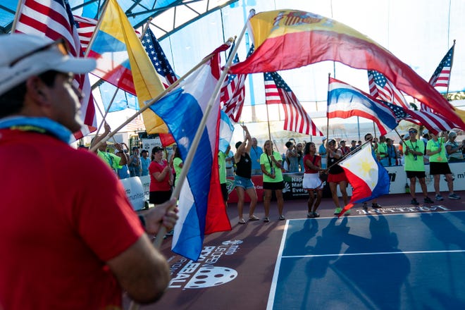 The U.S. Open Pickleball Championships wrapped up with the pro doubles finals at East Naples Community Park on Saturday, April 24, 2021.