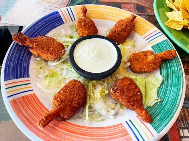 Shrimp poppers from Margaritas, Marco Island.