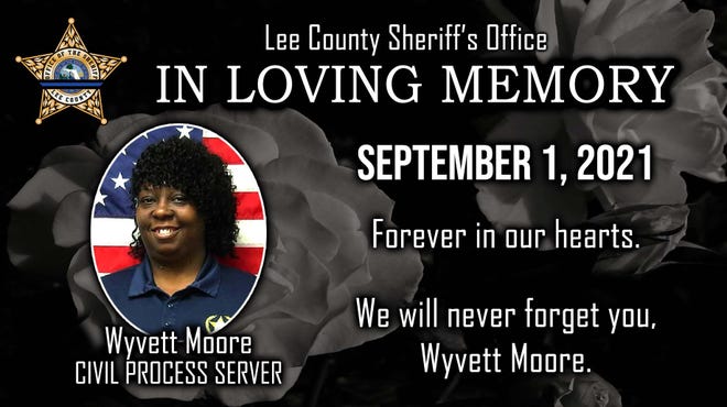 Lee County Sheriff's Office have lost three agency members to COVID-19. Deputy Steven Mazzotta, Deputy William Diaz and Civil Process Server Wyvett Moore died within three weeks of each other due to complications of COVID-19.