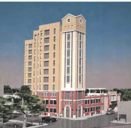A 12-story, 60-unit apartment tower proposed for the east end of Bay Street in downtown Fort Myers is getting tax incentives to build apartments aimed at trendy urban professionals.