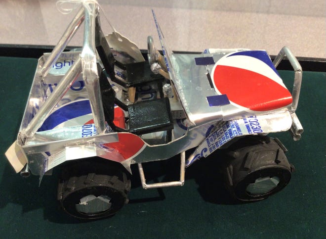 Pepsi can Jeep, $150 at Marco Island Center for the Arts