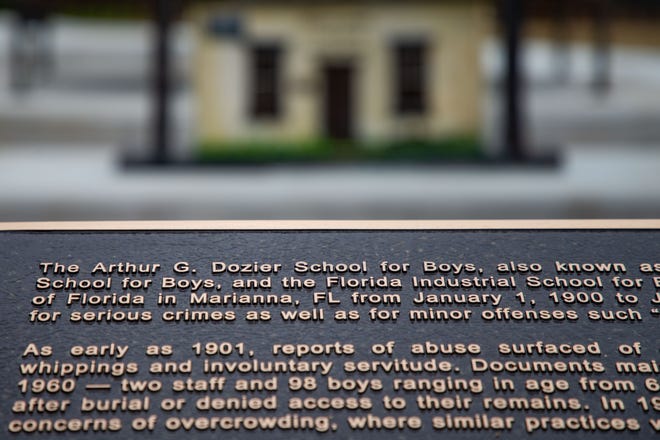 A dedication ceremony was held for the Dozier School for Boys Memorial in Marianna, Florida on Friday, Jan. 13, 2023.